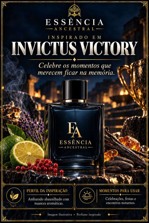 Essência Ancestral — Inspirado em Invictus Victory — imagem ilustrativa.