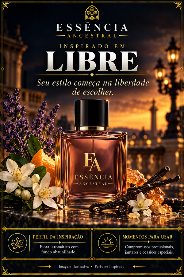 Essência Ancestral — Inspirado em Libre — imagem ilustrativa.