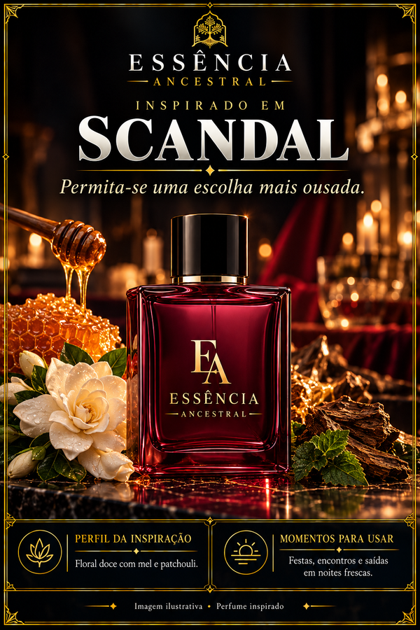 Essência Ancestral — Inspirado em Scandal — imagem ilustrativa.