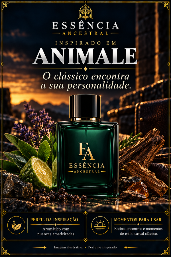 Essência Ancestral — Inspirado em Animale — imagem ilustrativa.