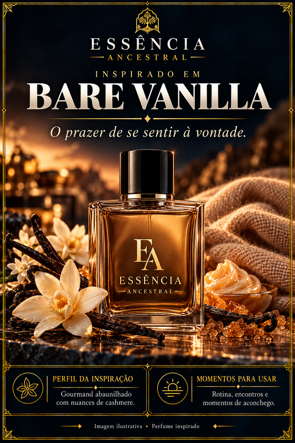 Essência Ancestral — Inspirado em Bare Vanilla — imagem ilustrativa.