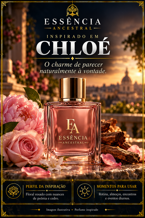 Essência Ancestral — Inspirado em Chloé — imagem ilustrativa.