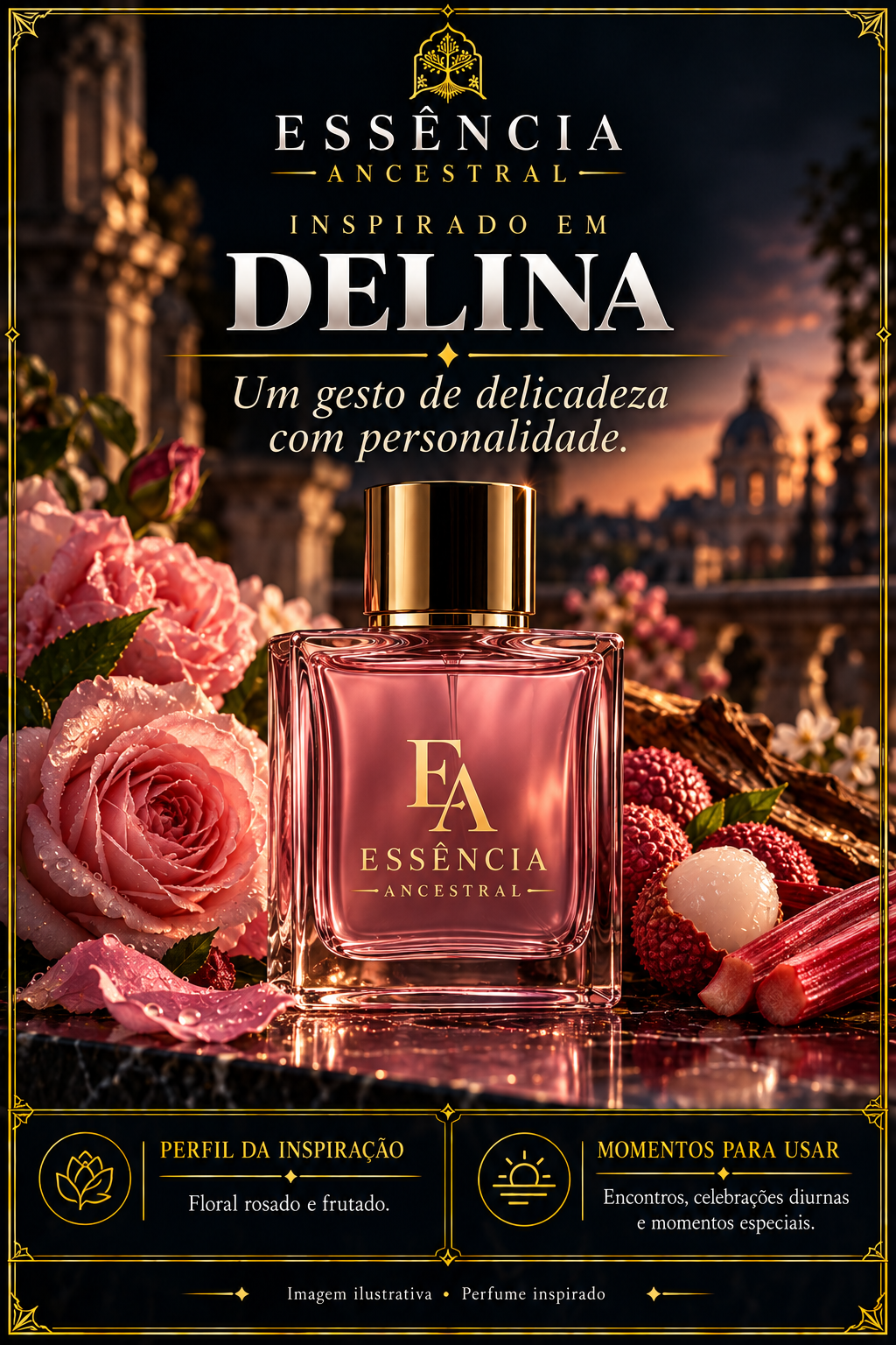 Essência Ancestral — Inspirado em Delina — imagem ilustrativa.