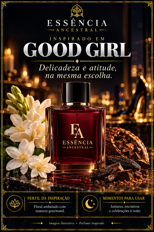 Essência Ancestral — Inspirado em Good Girl — imagem ilustrativa.