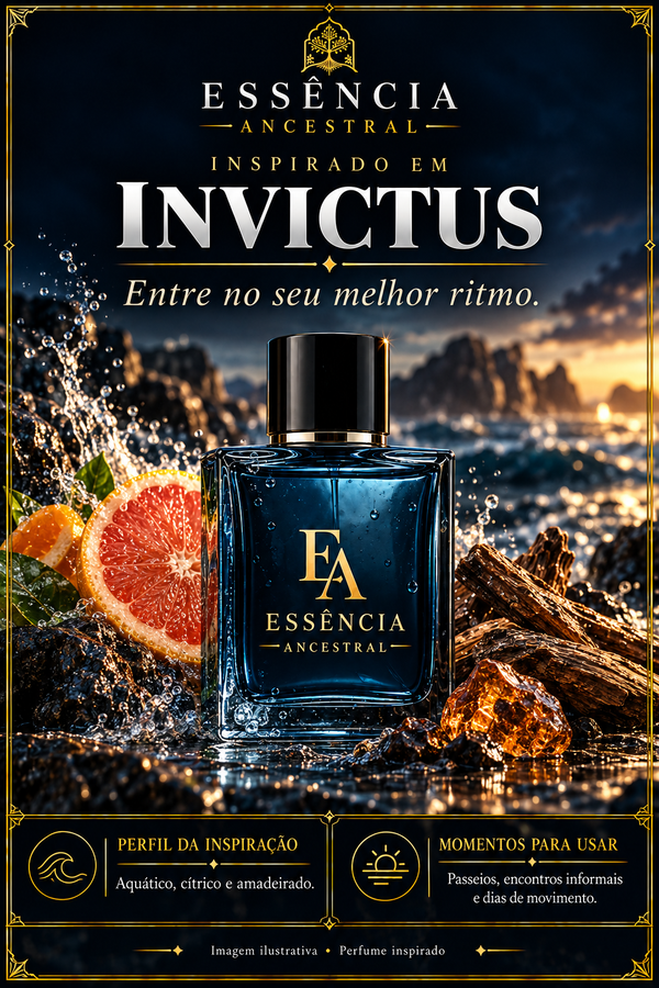 Essência Ancestral — Inspirado em Invictus — imagem ilustrativa.